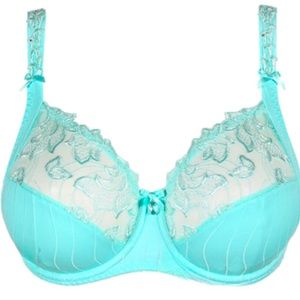 Prima Donna Deauville Full Cup Embellished Aqua Size 32 F